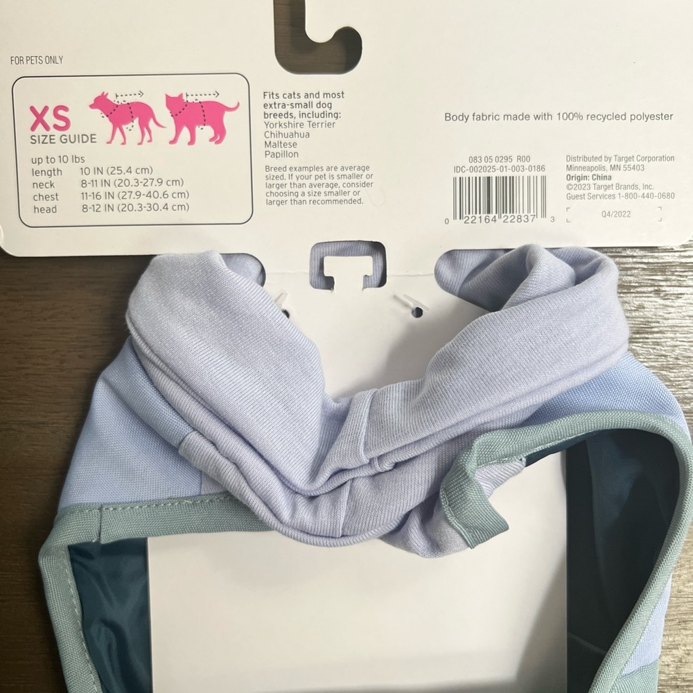 NEW-Spring Dog Jacket -XS & SMALL- Boots & Barkley - Picture 8 of 8